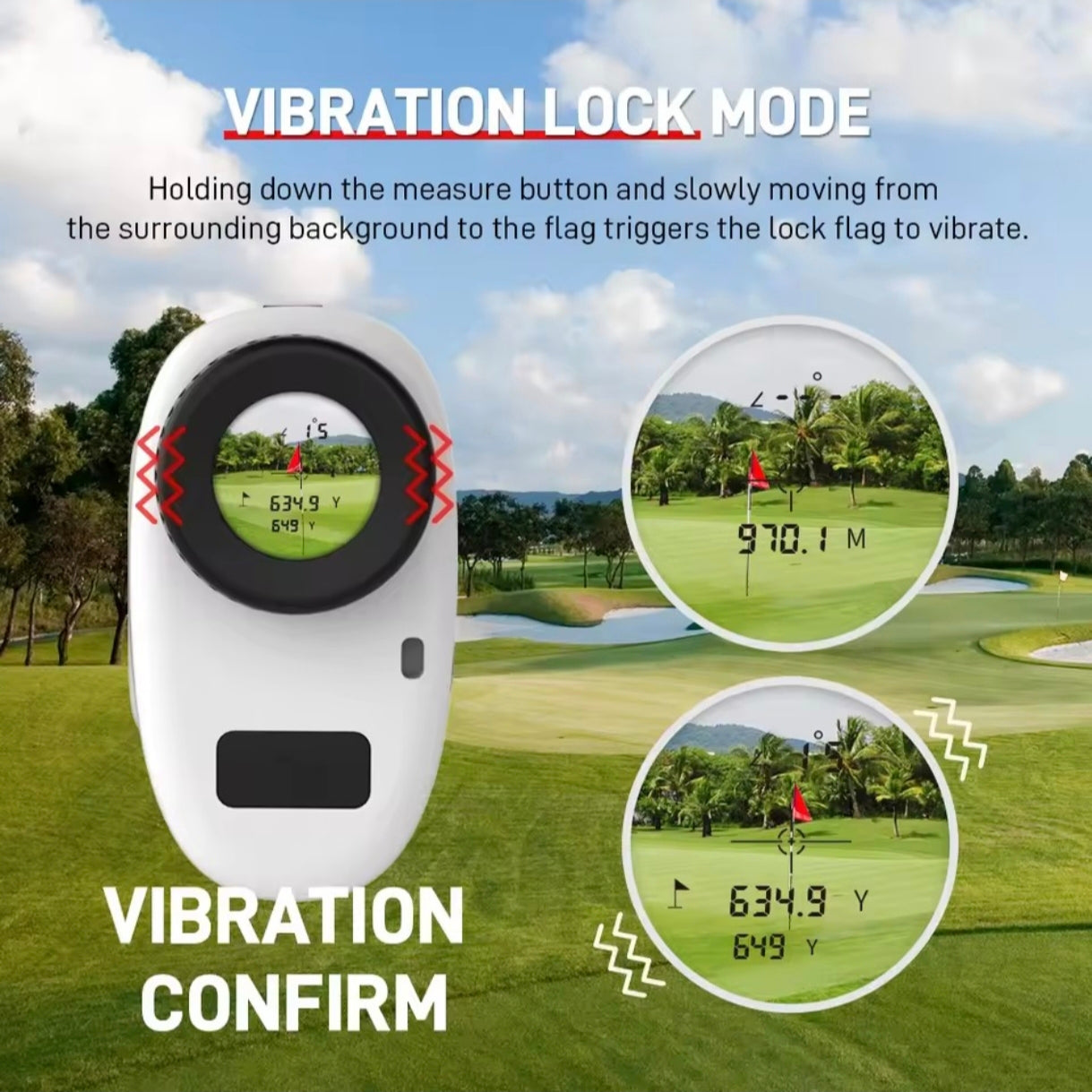 【公式】G-LABO GR-1 | 0.1秒高速計測・高低差対応 ゴルフ用レーザー距離計 (マグネット内蔵/競技対応モデル)